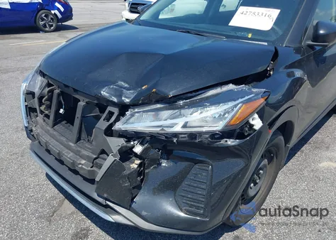 2023 Nissan Kicks S Xtronic Cvt из США, поврежденный, VIN 3N1CP5BV1PL557899